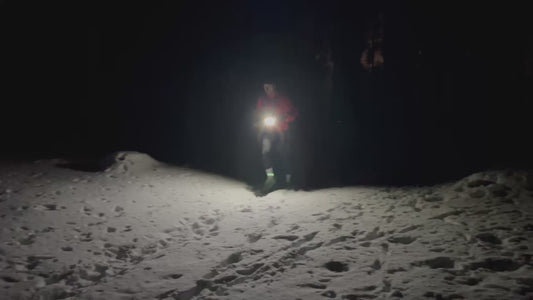 promenad & löp-lampa